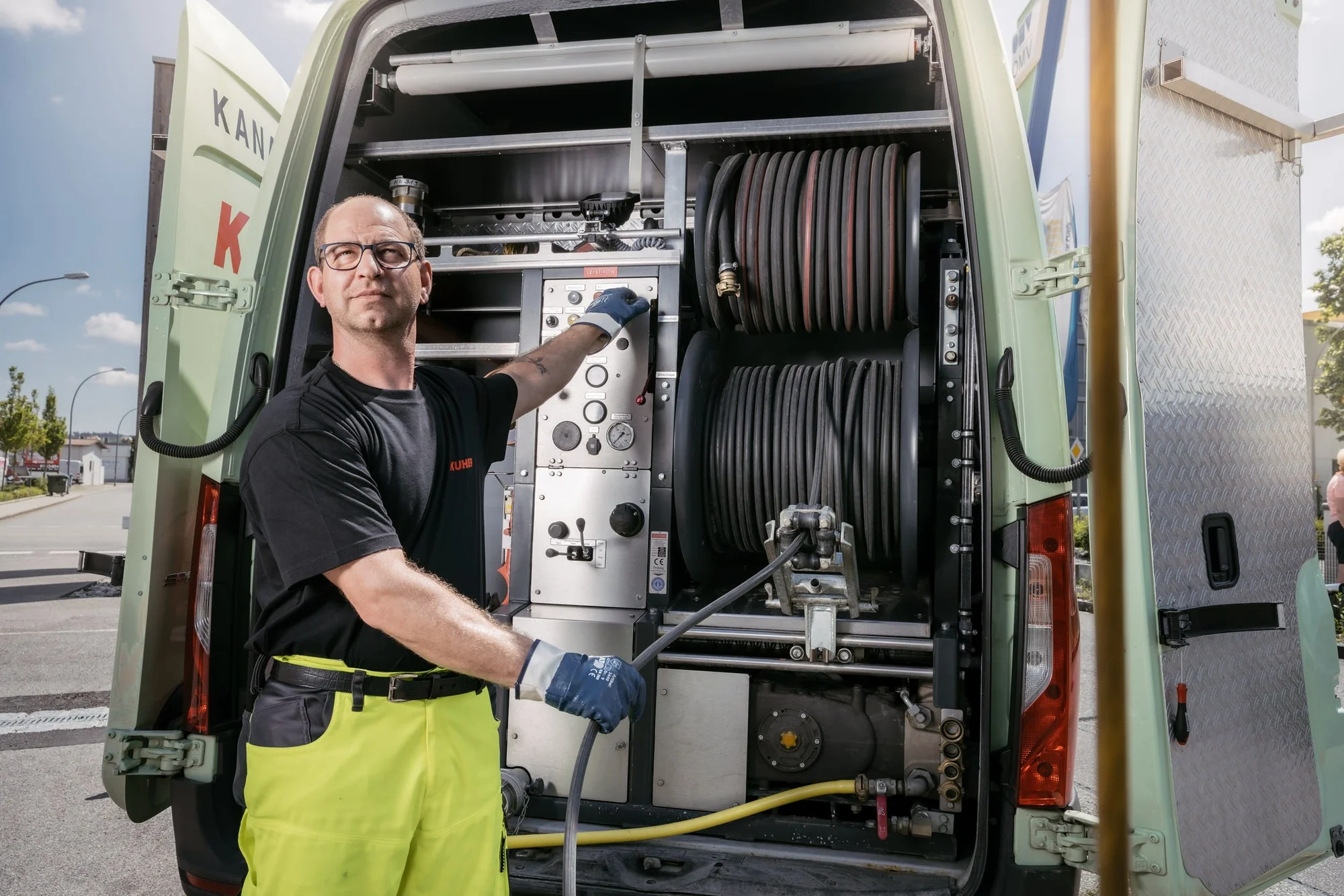 Kanalreinigung für freie Leitungen in Bad Neualbenreuth